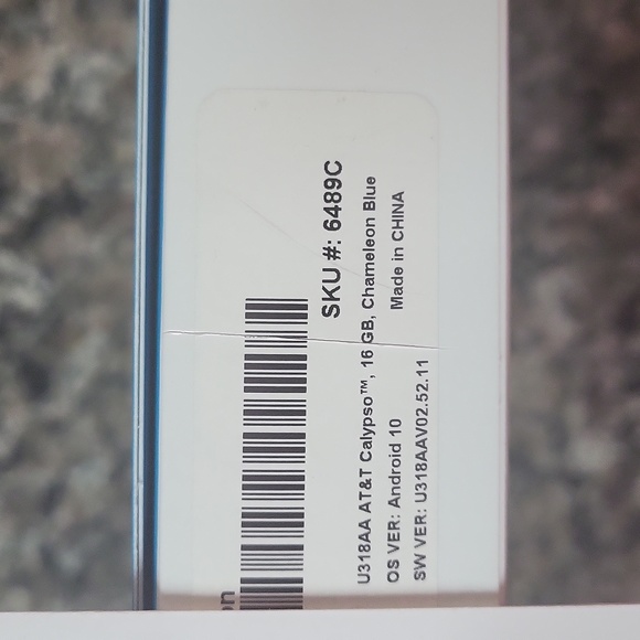 AT & T Calypso PRE-PAID 5.5" display, rear camera 16GB android new sealed box - Picture 9 of 9